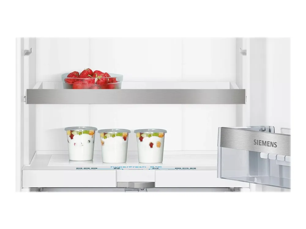 Siemens iQ700 KI41FADD0 - Køleskab - til indbygning - niche - bredde: 56 cm - dybde: 55 cm - højde: 122.5 cm - 187 liter - Klasse D