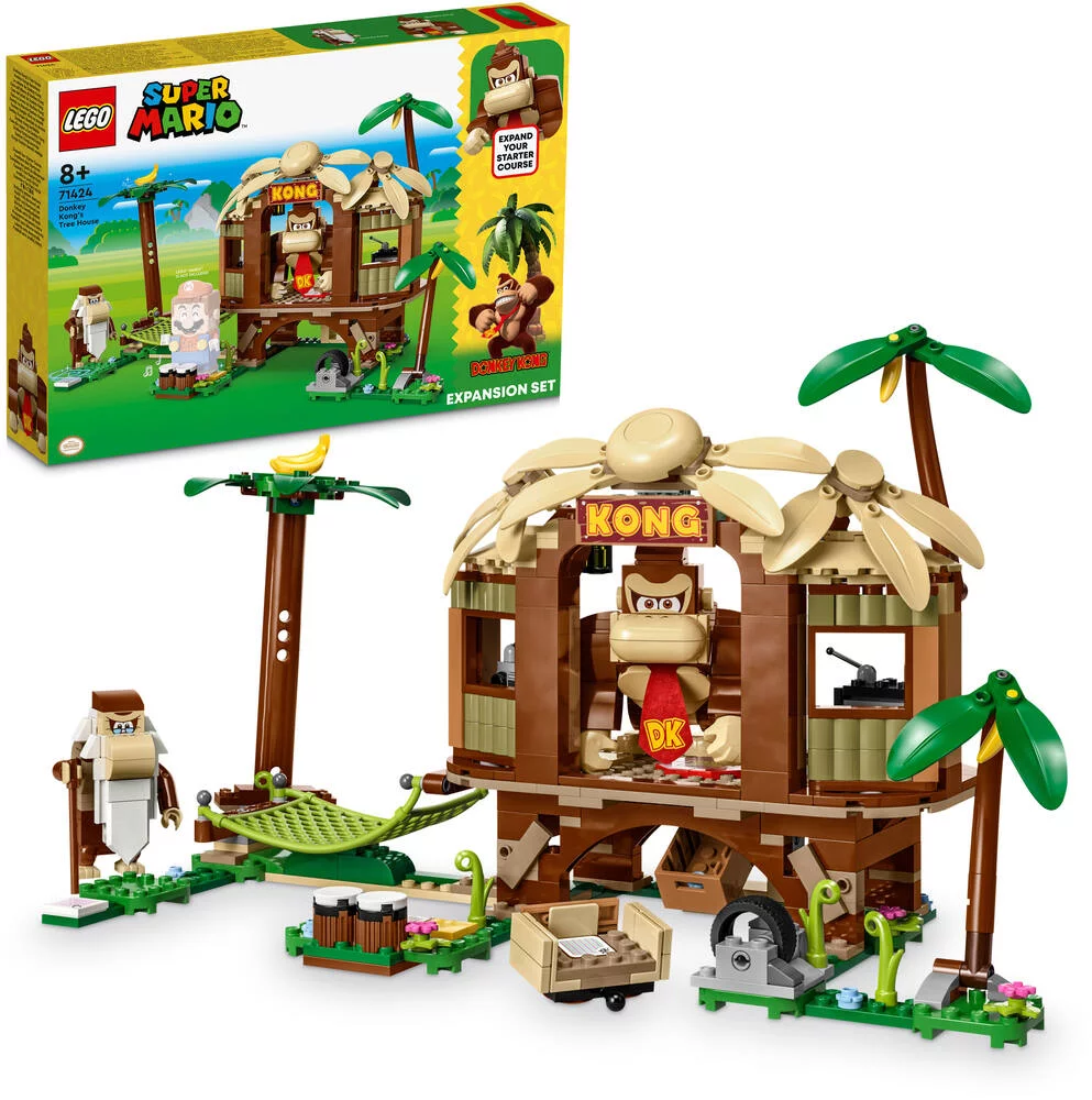 LEGO®SUPER MARIO™ 71424 - ENSEMBLE D'EXTENSION LA CABANE DE DONKEY KONG