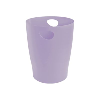 Exacompta Ecobin Aquarel - Corbeille à papier - 15L - mauve