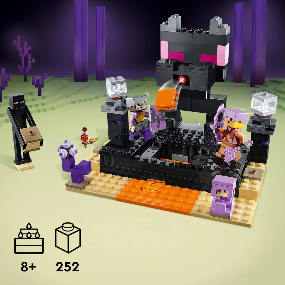 LEGO®MINECRAFT™ 21242 - L’ARENE DE L’END