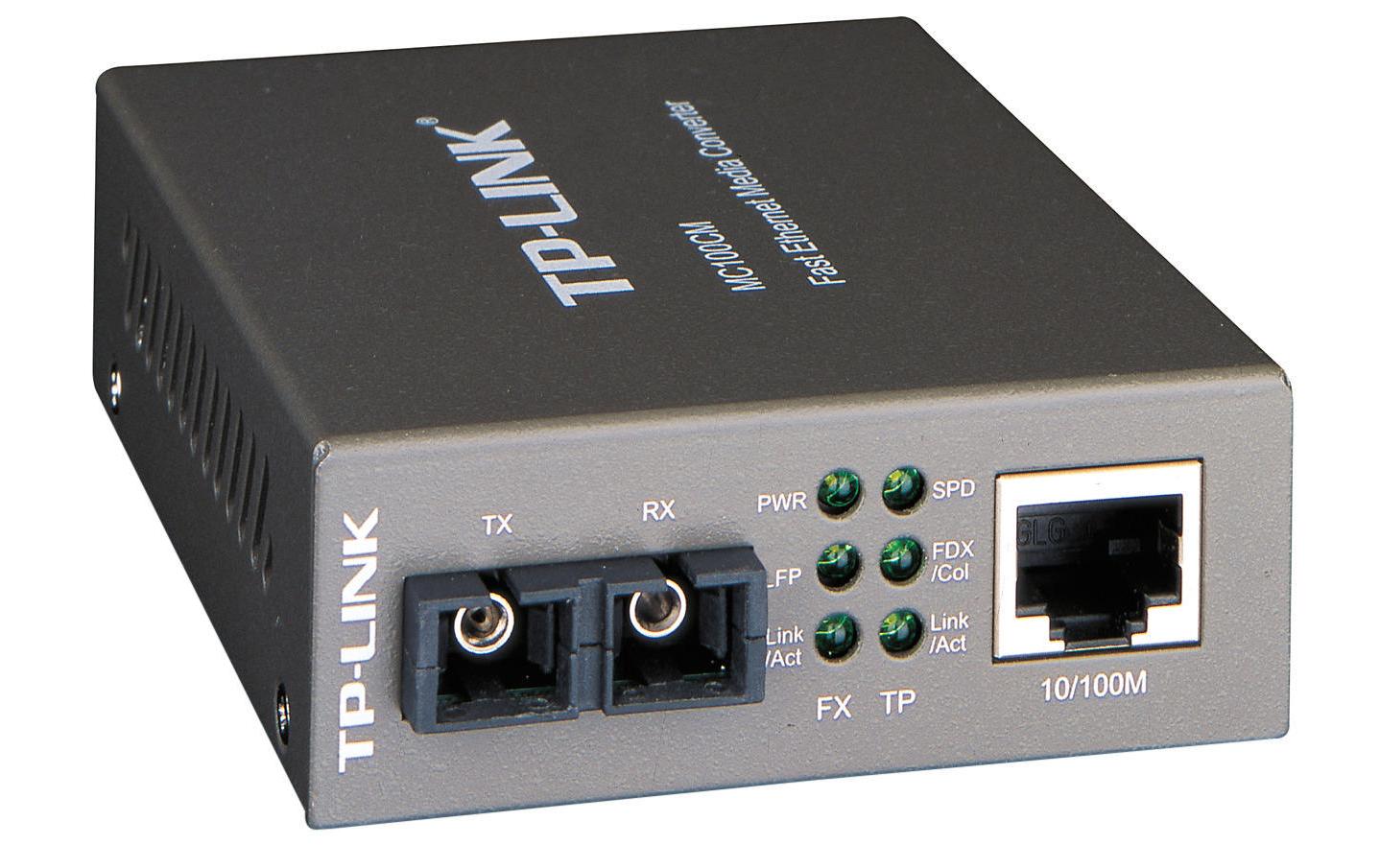 Medienkonverter MC100CMFast-Ethernet-Multimode-Medienkonverter