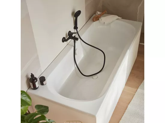 Baignoire droite JACOB DELAFON Elise, deux places + nettoyant 180 X 80