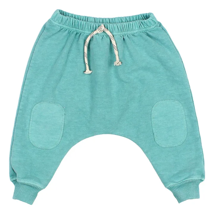 Búho Jogger Coton Bio | Bleu Vert