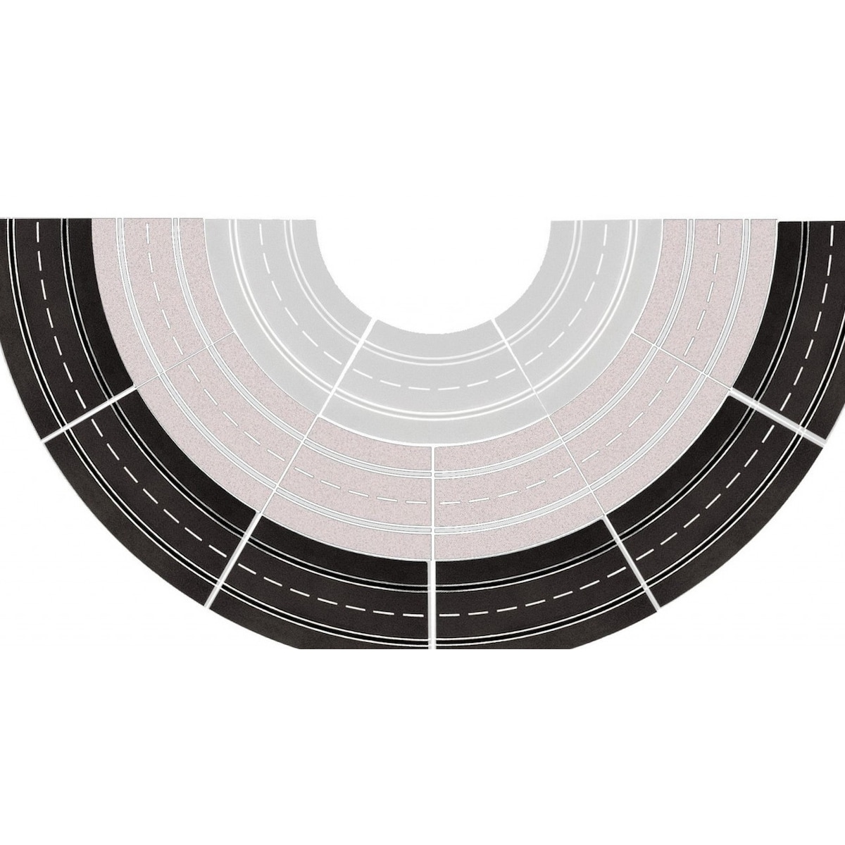 Carrera 20573 - Turn 3/30° - 6stk