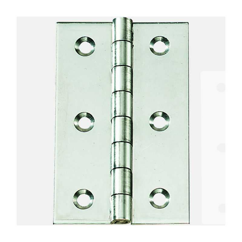 Hengsel rustfri, 80 x 60 mm, 2 stk.
