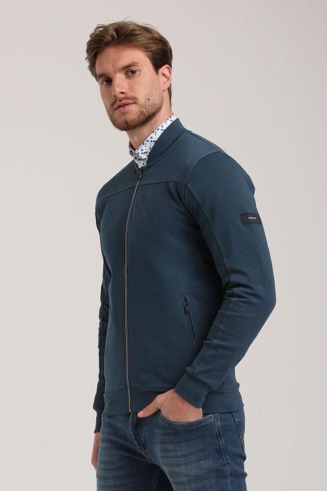Gabbiano blauwe heren vest
