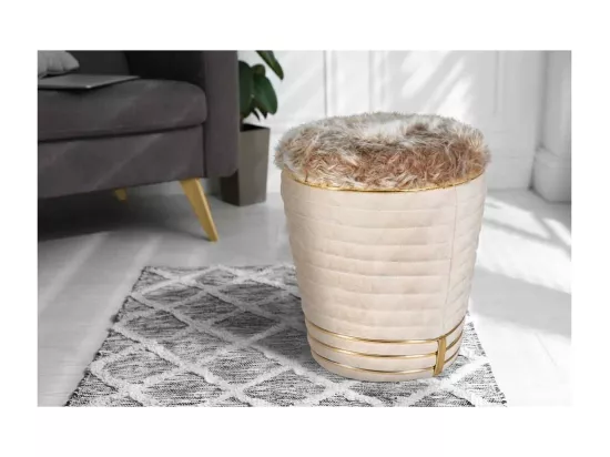 Tabouret Design en Tissu 