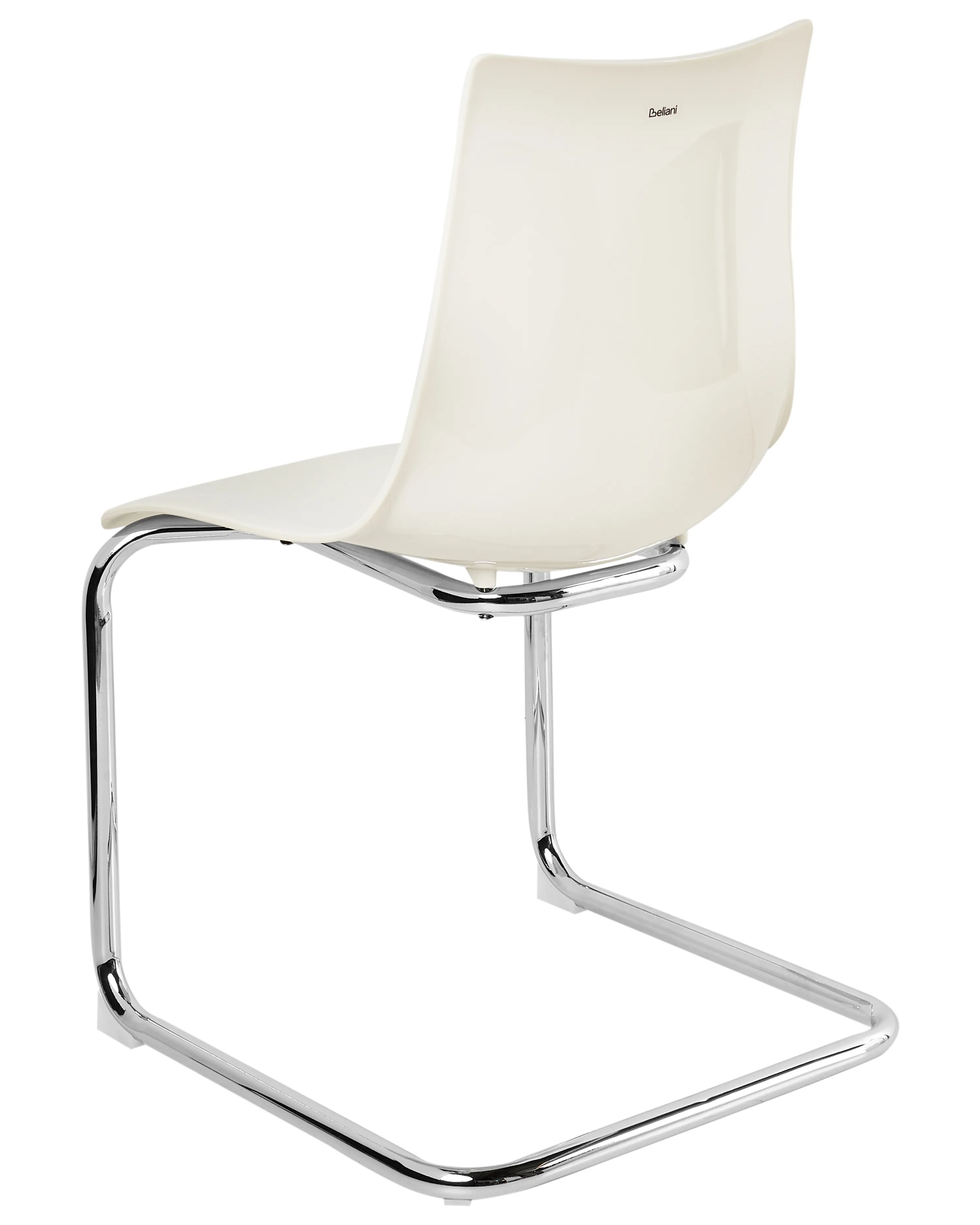 Set van 2 eetkamerstoelen MARSHALL Gebroken wit