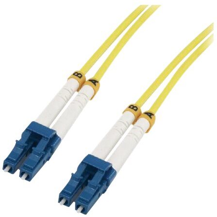 MCL 1m LC/LC OS2 câble InfiniBand et à fibres optiques Jaune