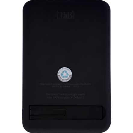 T'nB PBUMAG10 banque d'alimentation électrique 10000 mAh Recharge sans fil Gris