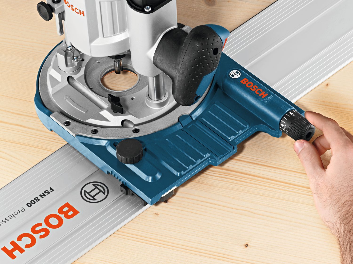 Bosch Professional FSN OFA Geleiderailadapter voor GOF bovenfrees - 1600Z0000G