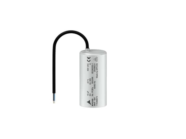 TDK B32356B4405J034 1 stk #####Motordriftskondensator 4 µF 450 V/AC 5 % (Ø x H) 30 mm x 62 mm