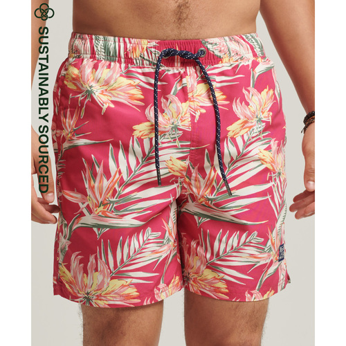 Superdry - BAÑADOR VINTAGE HAWAIIANHOMBRE Rosa