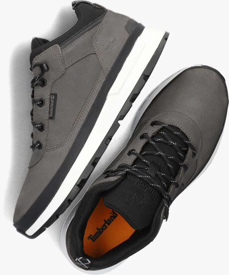 TIMBERLAND grijze timberland lage sneakers field trekker low lace up