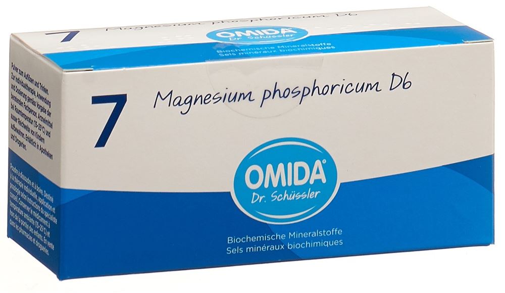 Omida Nr7 Magnesium phosphoricum 6 D<br>12 Stück, Beutel, Pulver