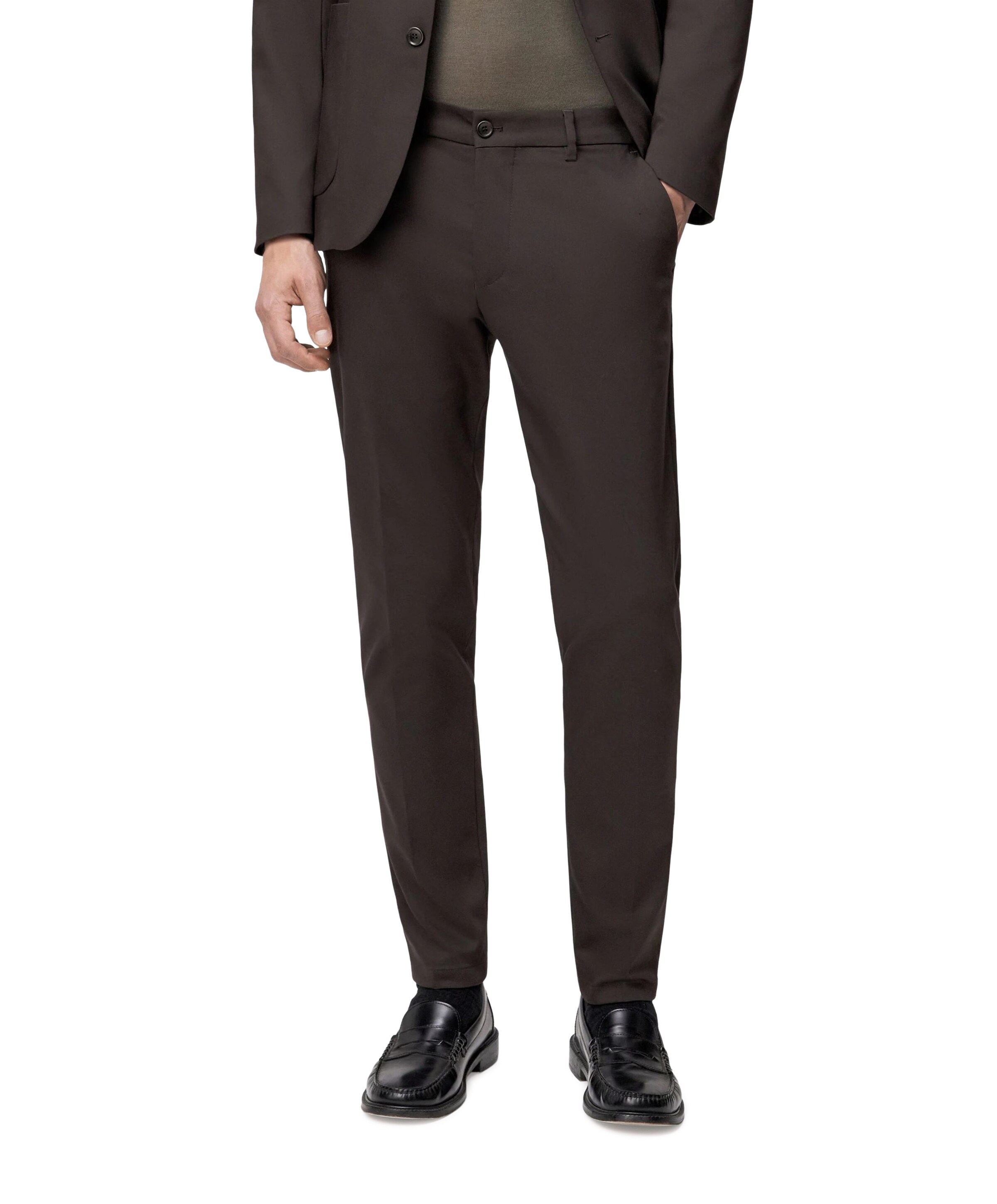 Drykorn Ajend RGLR heren pantalon bruin