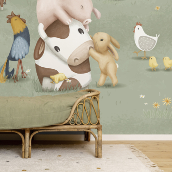 Fotobehang Little Dutch Little Farm (dessin WD120022)