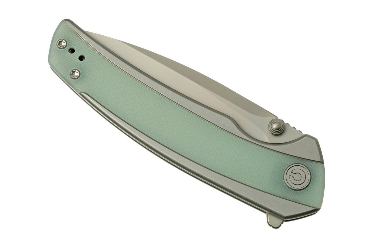 Civivi Teraxe C20036-2 Natural G10 Plain Steel, zakmes