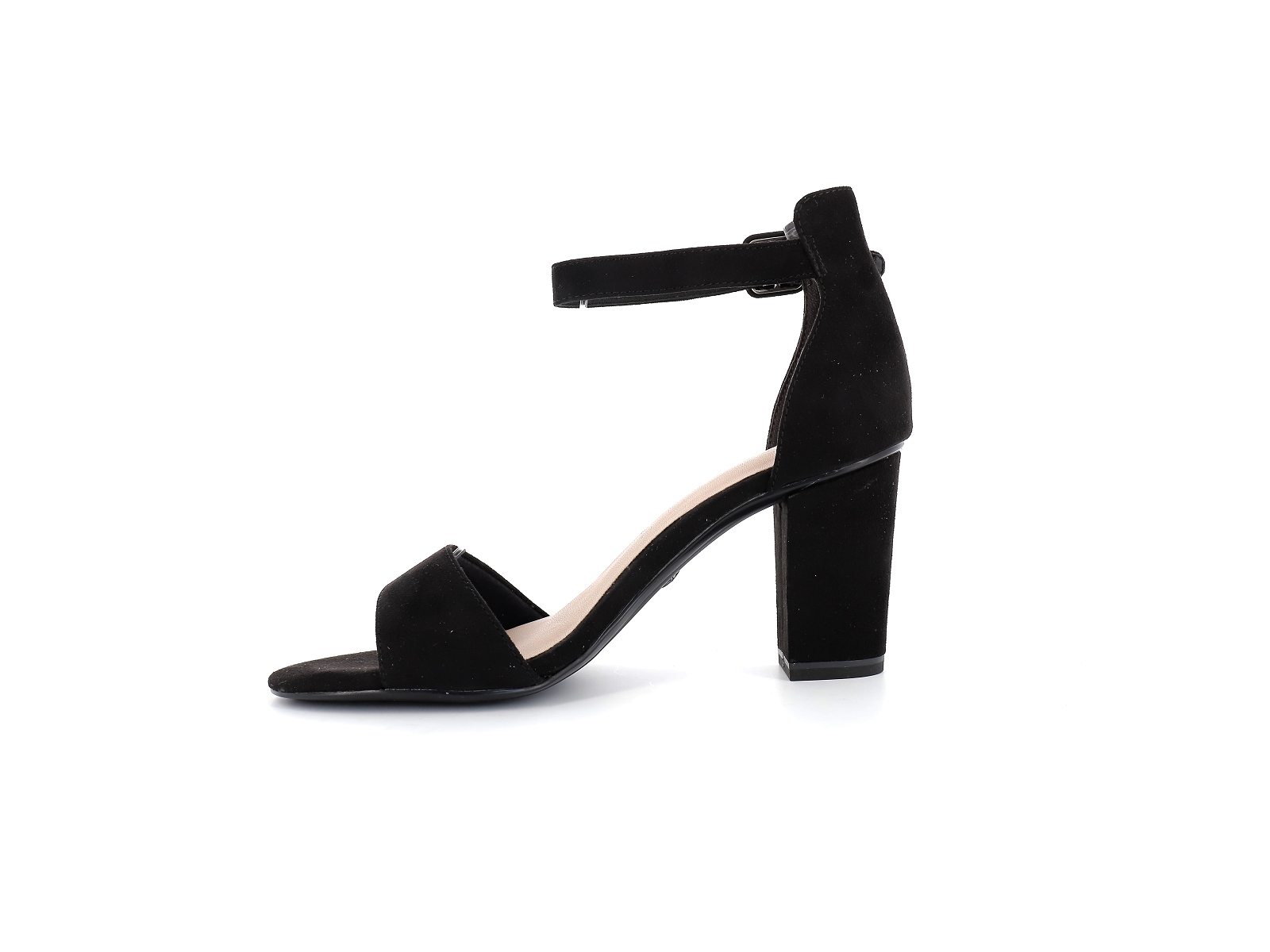 Tamaris-28396 Cuir Velours Noir