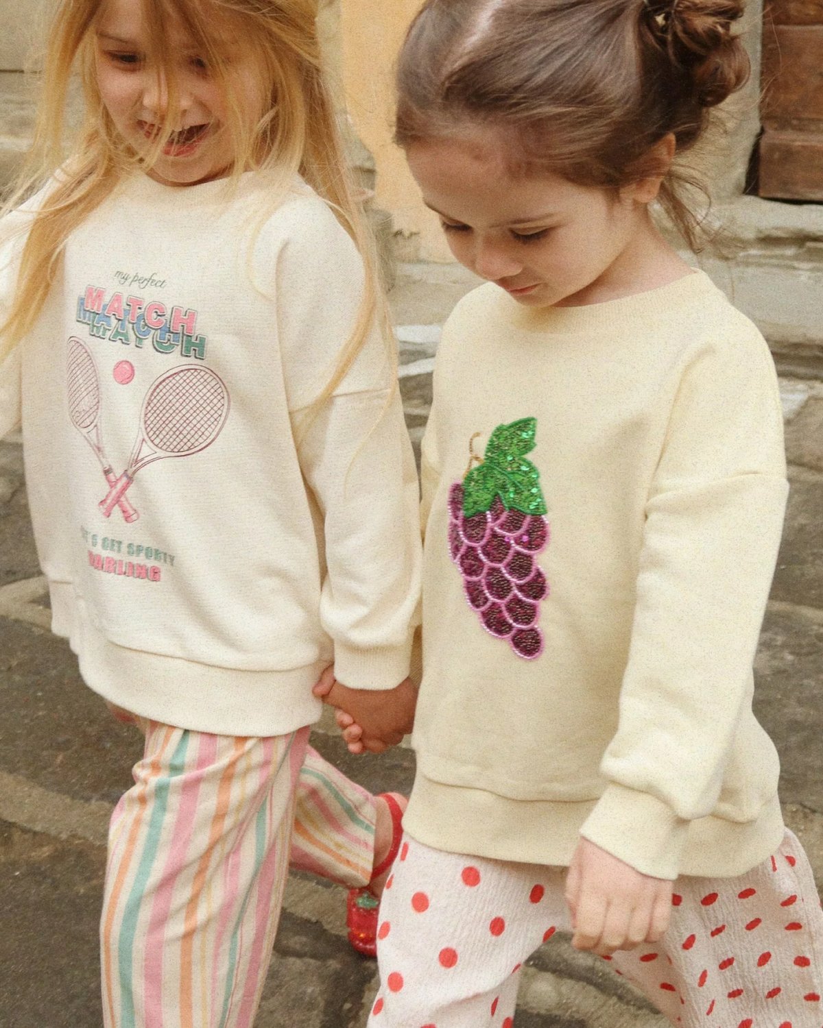 Genser med Print – 100% Øk. Bomull – Loupy Lou Sweat Shirt OCS