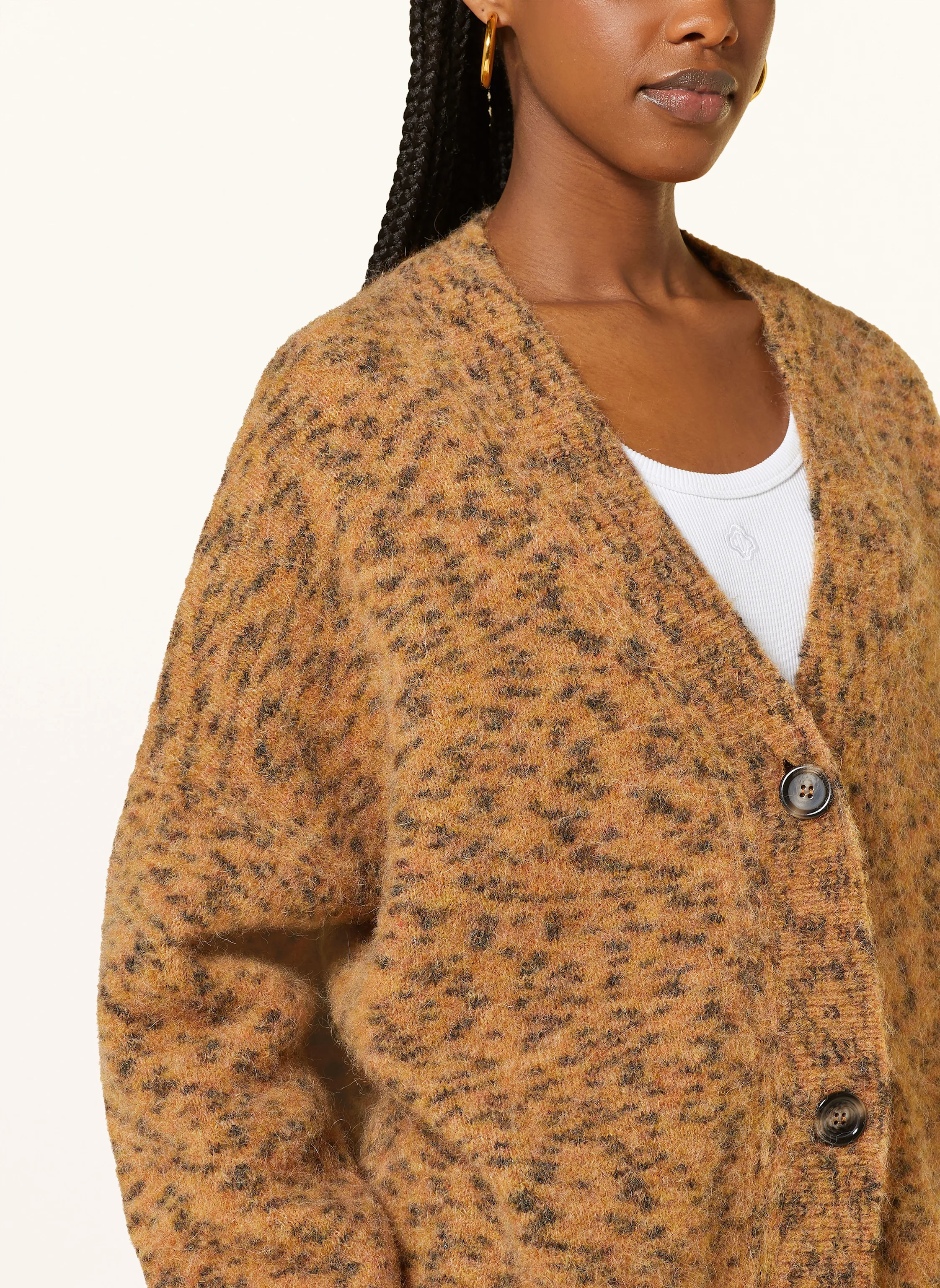 ba&sh Strickjacke LEALA mit Alpaka