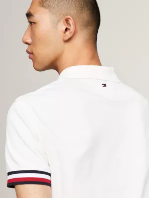 Polo Slim Fit com Detalhe de Logo
