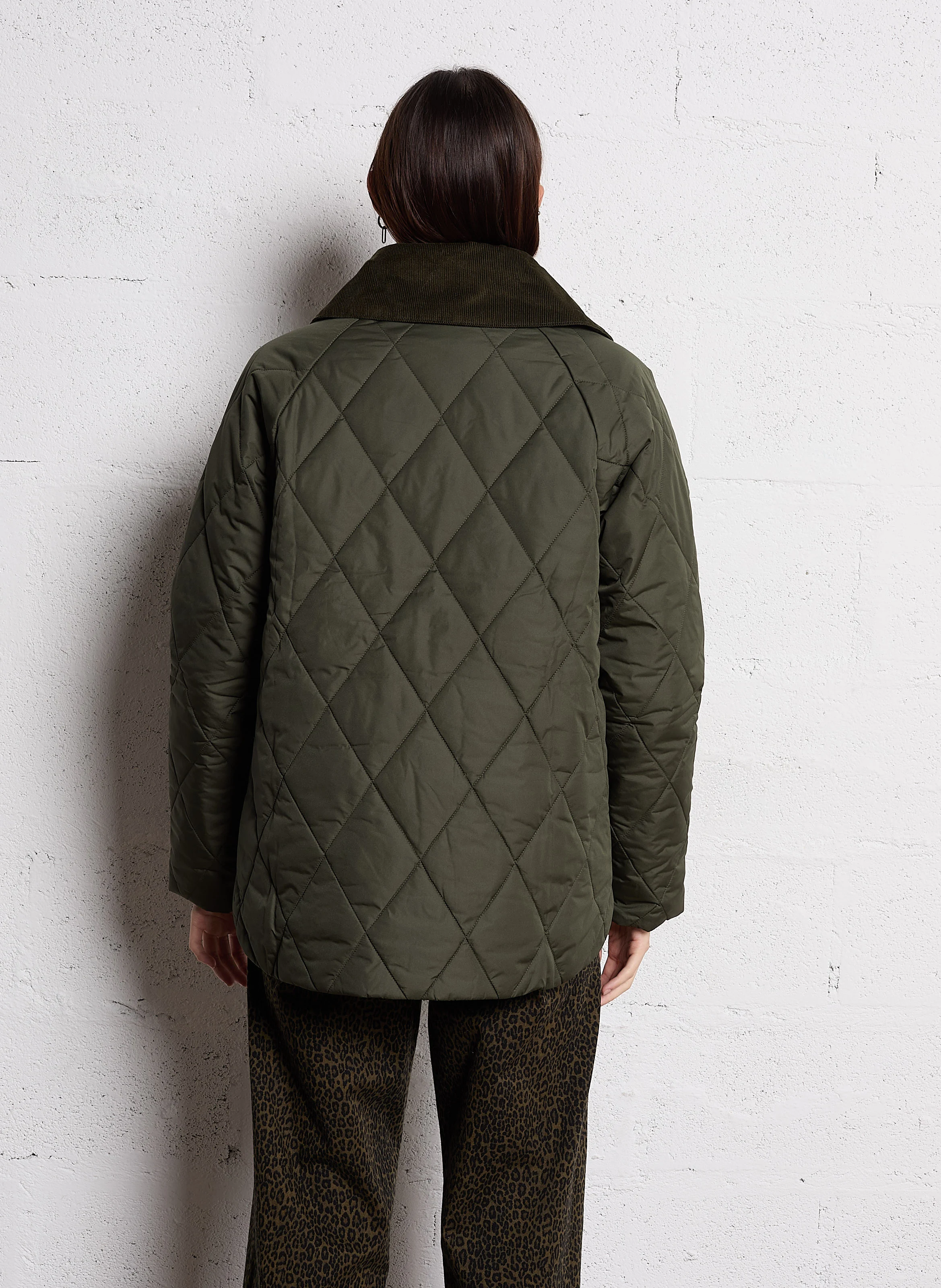 DALROY - Veste matelassée en fibres recyclées | Kaki