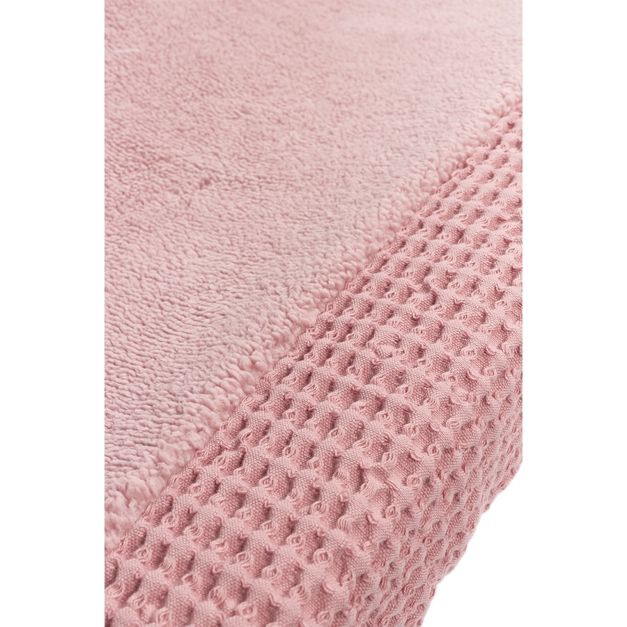 MEYCO Wickelauflagenbezug Waffel Teddy - Old Pink - 50 x 70 cm