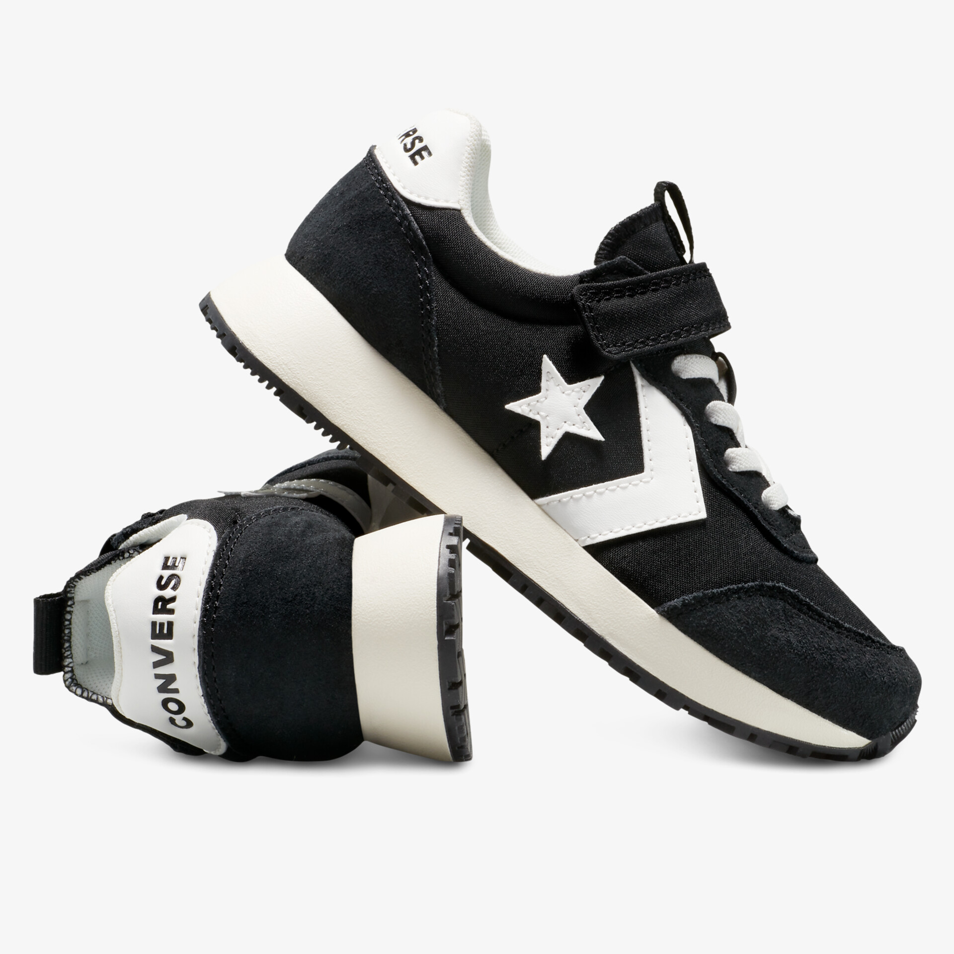 CONVERSE OMEGA TRAINER EASY ON Kinder Sneaker Low schwarz