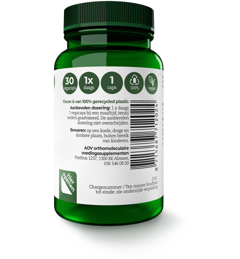 Aov 1202 Probiotica F 24 Miljard (30 vega capsules)