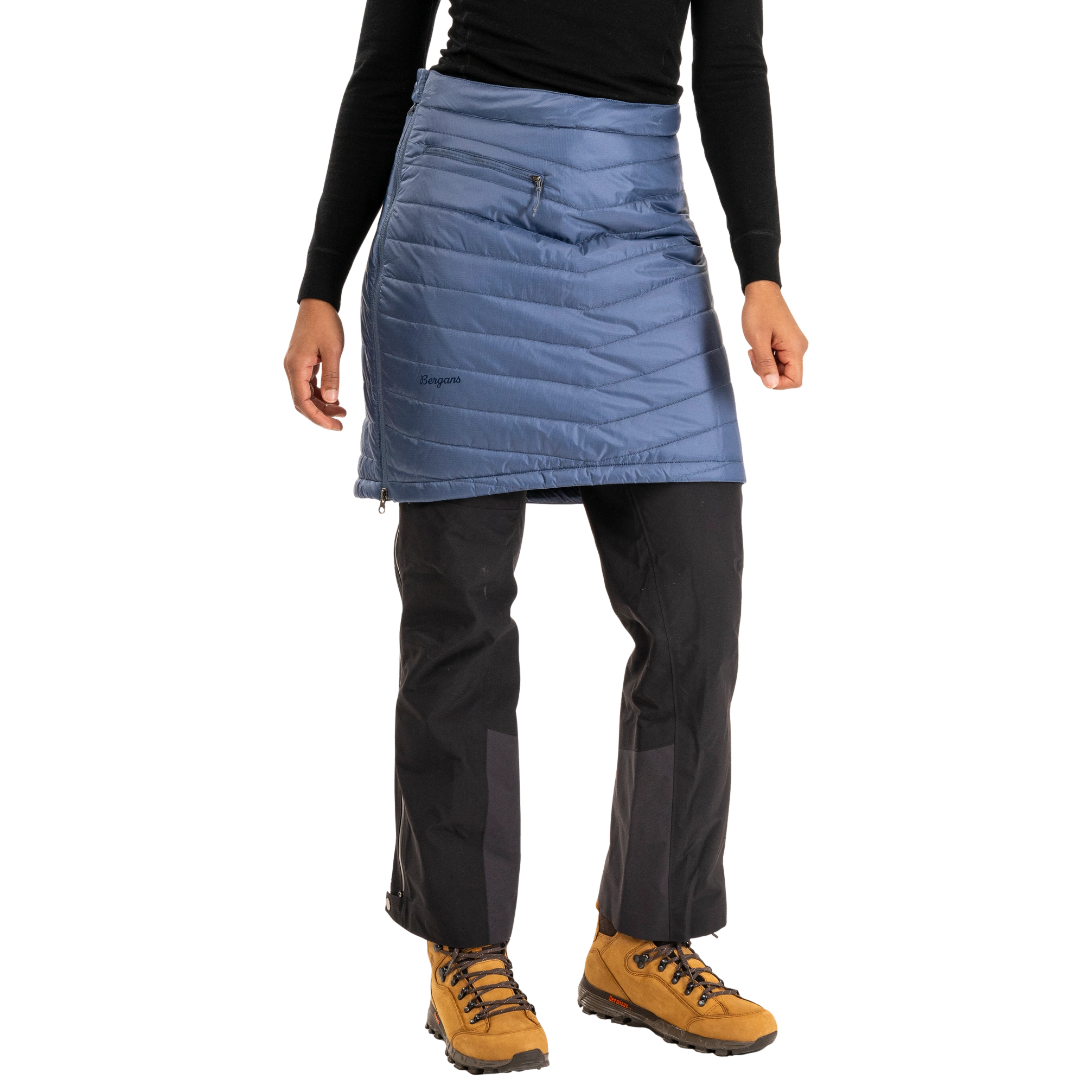 Røros Insulated Overskirt Granite Blue