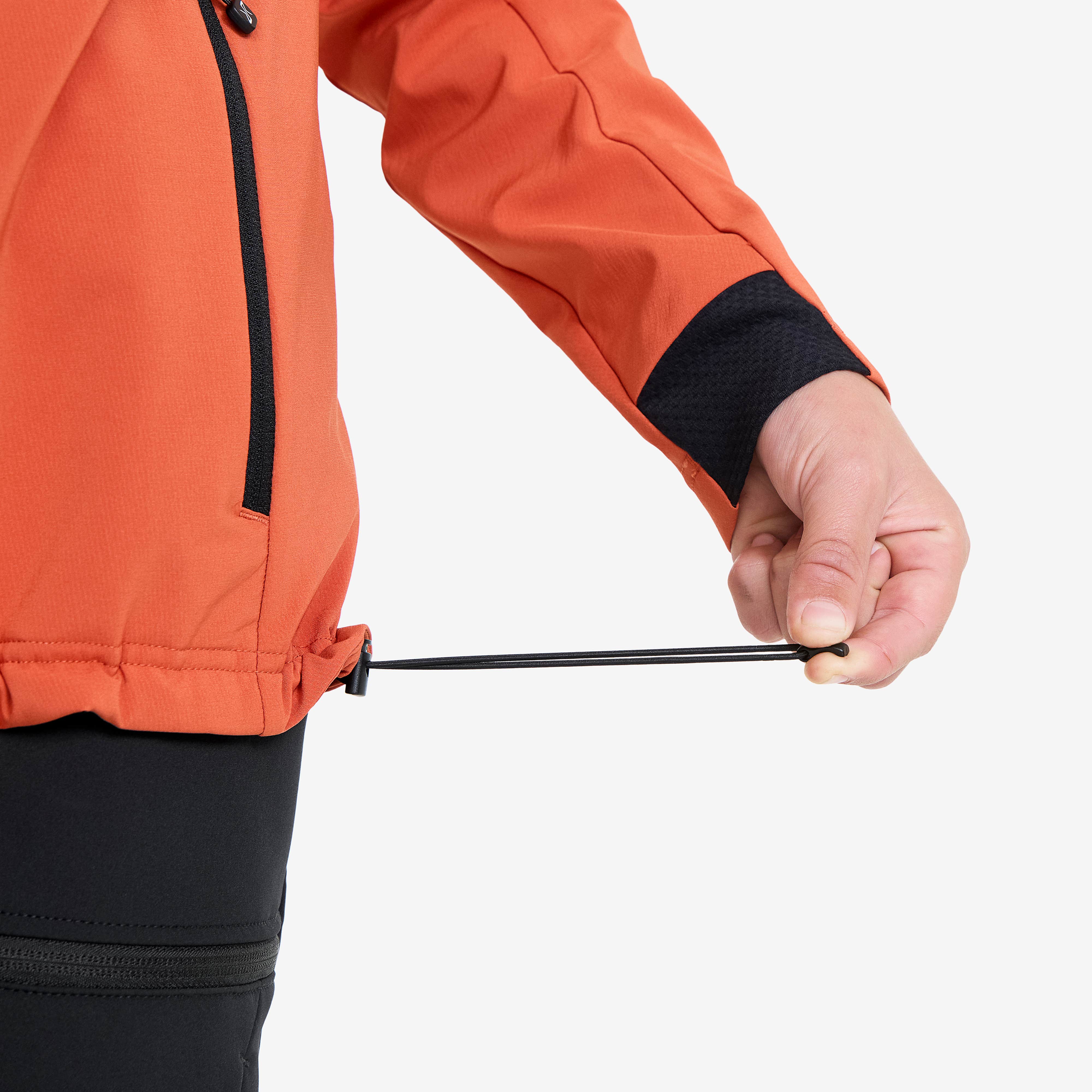 Exciter Light Softshell Jacket Teens Mecca Orange