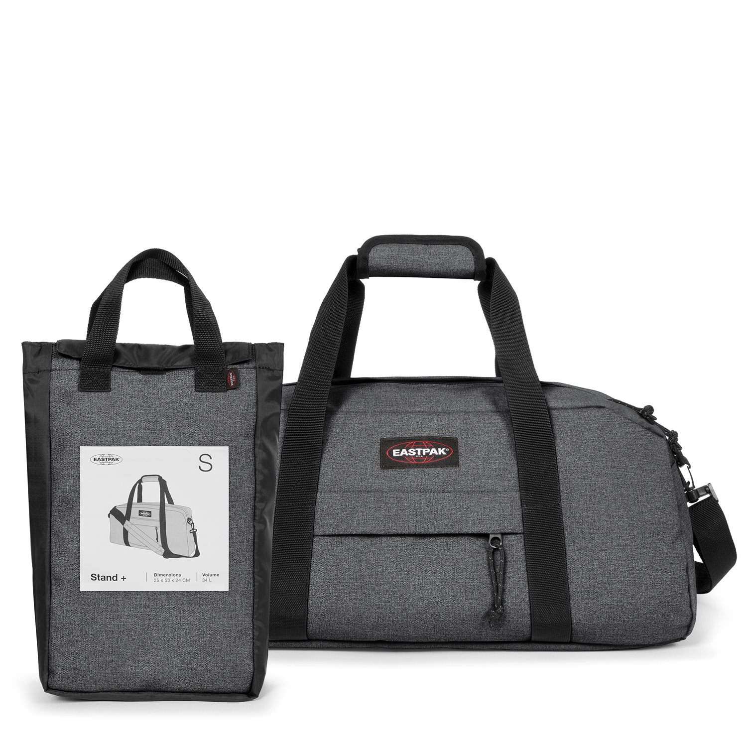 Eastpak Stand Weekendtas + black denim
