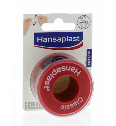 Hansaplast Hechtpleister classic 5m x 2.5 cm (1 stuk)
