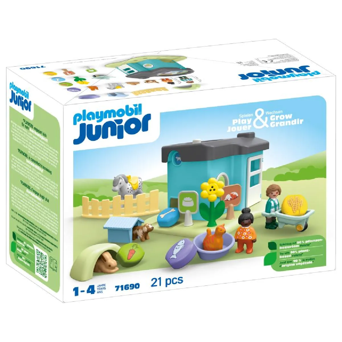 Playmobil® Playmobil 71690 Junior Maison animaux