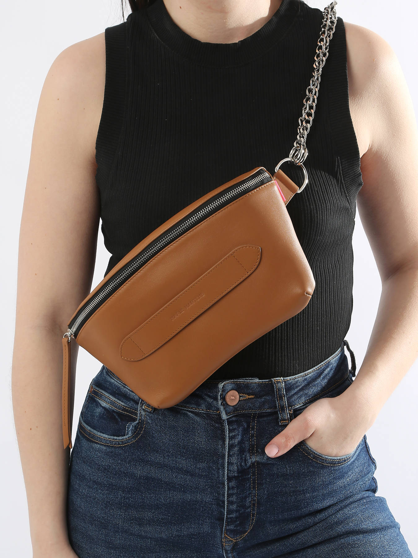 Sac ceinture Neufmille cuir lisse souple MARIE MARTENS