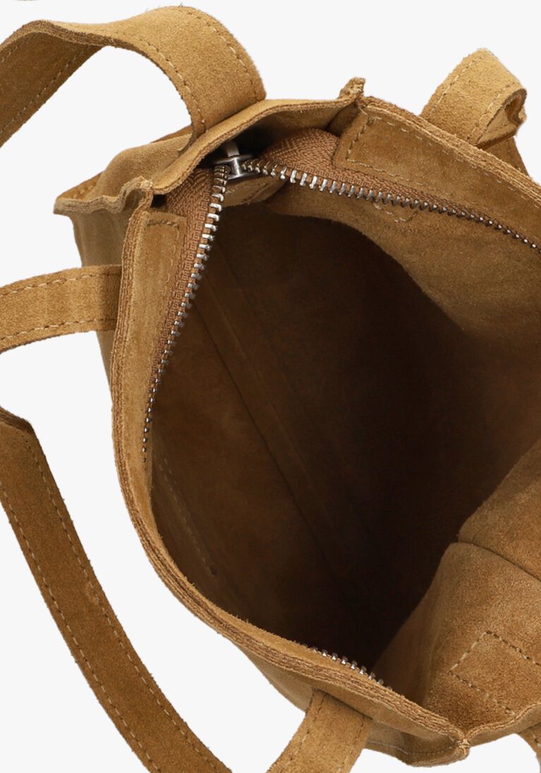 SHABBIES cognac shabbies schoudertas cara