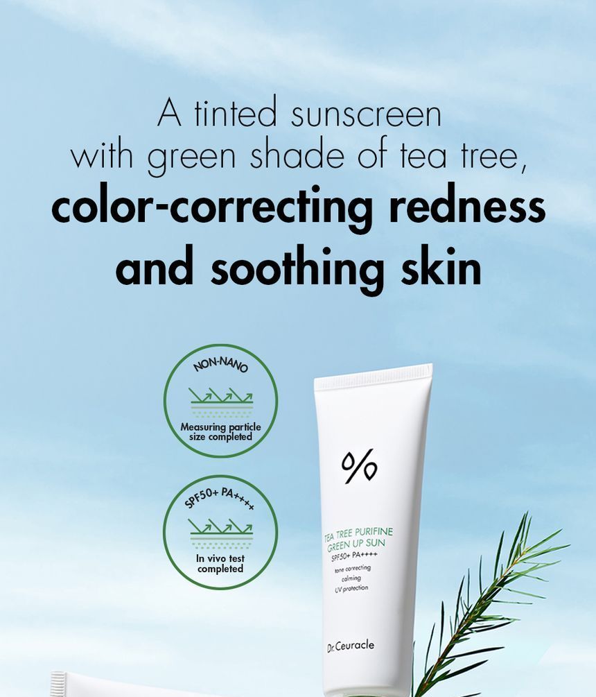 Dr. Ceuracle - Tea Tree Purifine Green Up Sun