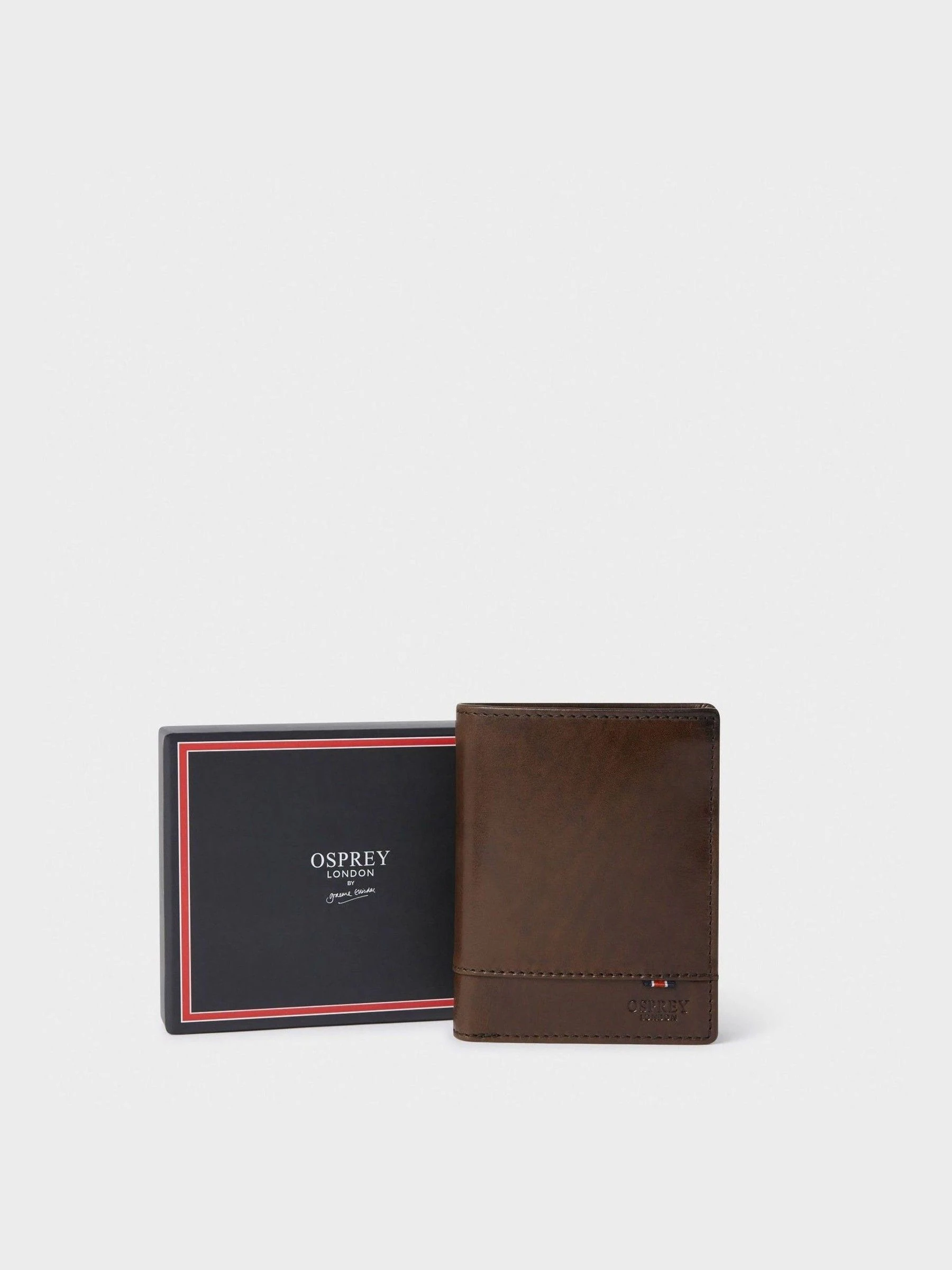 Bruin - Osprey London The London Leather Wallet with Coin Pocket