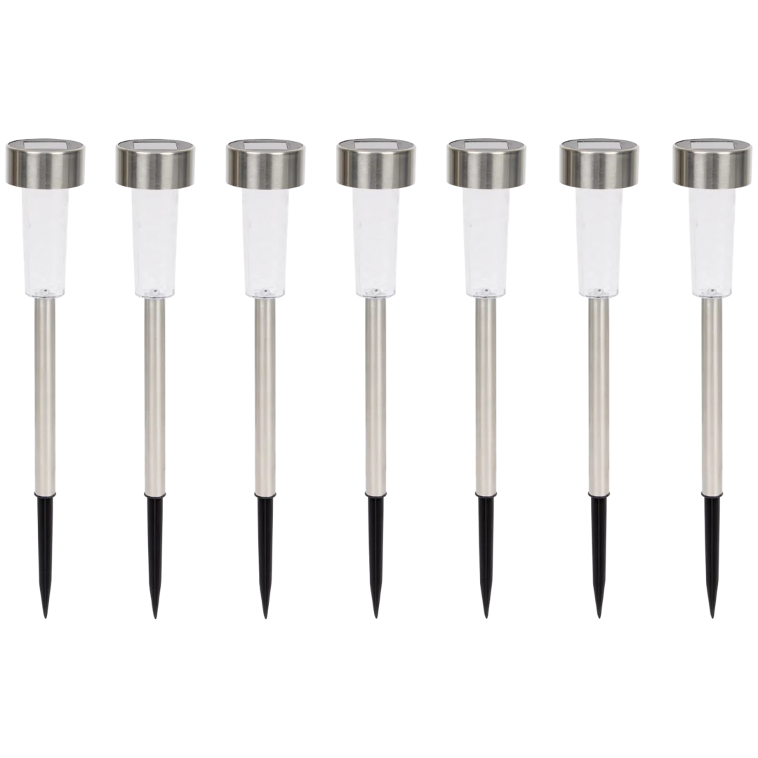 Solar tuinstekers op zonne-energie Ø 5,5 x 36 cm | 7 stuks