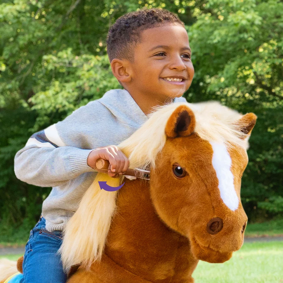 PonyCycle® Brown Horse - klein