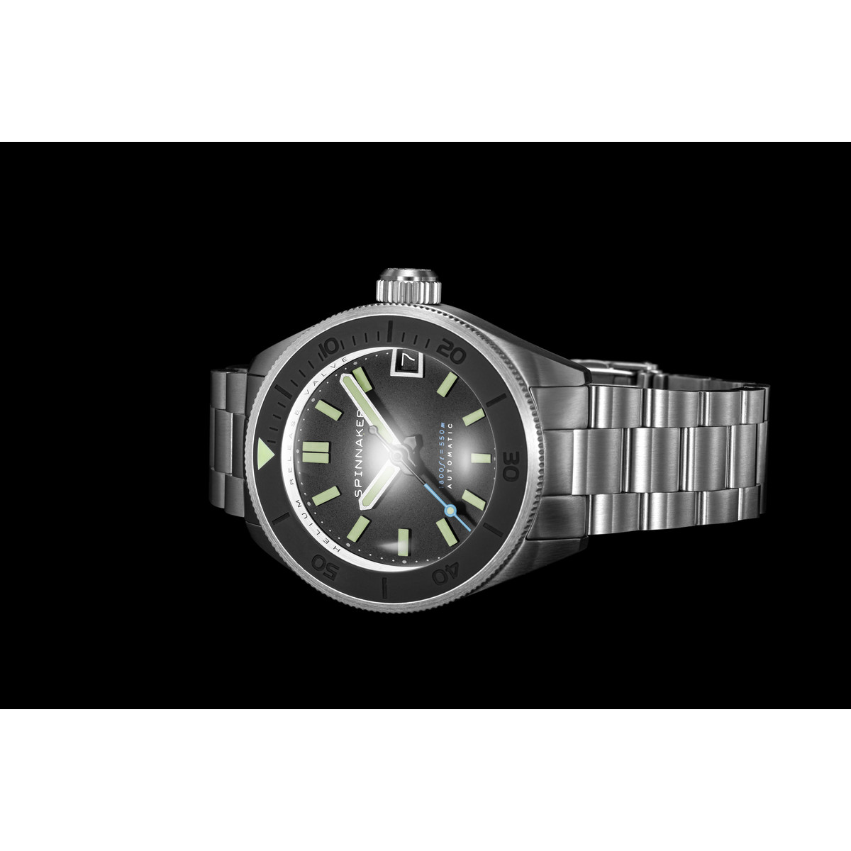 Montre SPINNAKER homme automatique bracelet acier