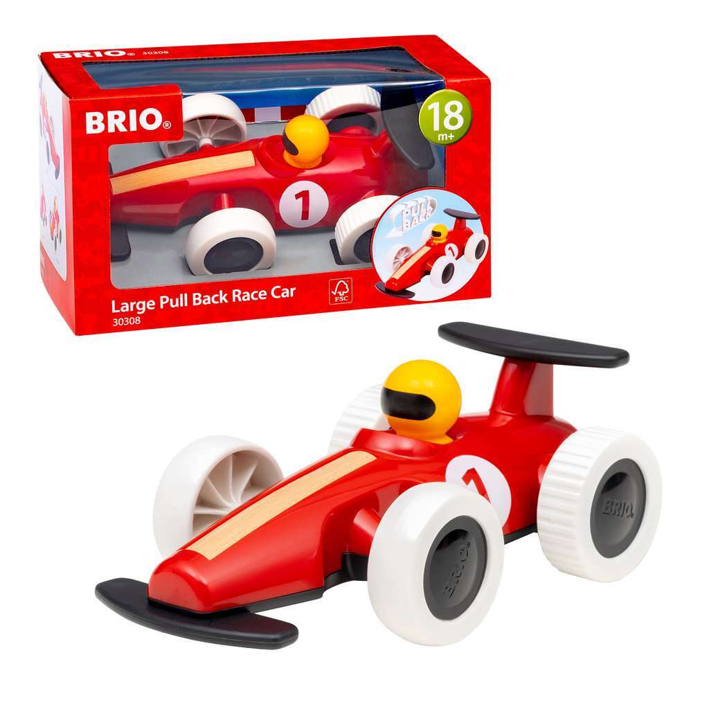 BRIO Spiel Großer Rennwagen mit Rückziehmotor