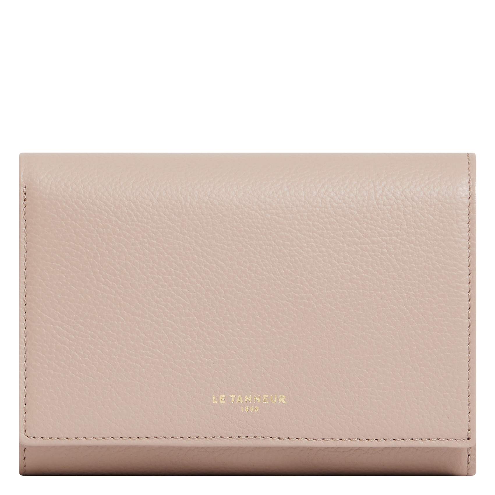 EMILIE - Portefeuille en cuir | Beige
