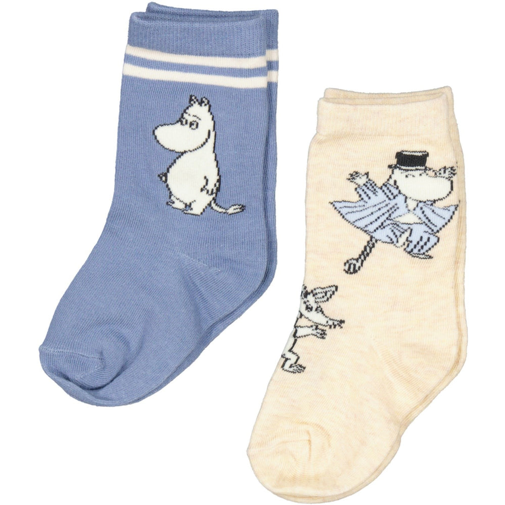 Køb MarMar Socks Jacquard Dark Night Moomin Strømper (2-pack)