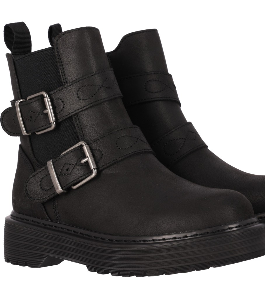 Chika10 Botas Infantis Suíça 09 pretas
