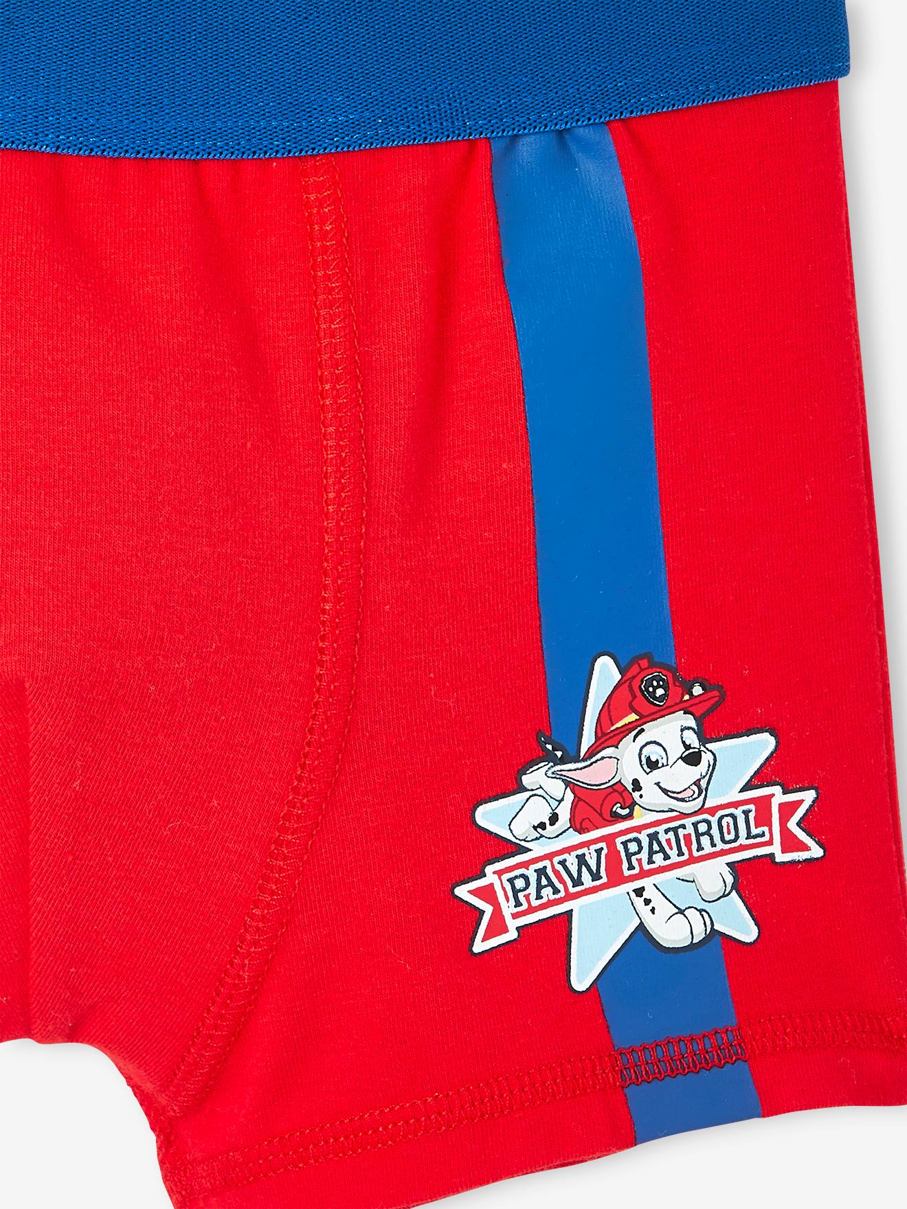 Pacote com 3 cuecas boxer da Patrulha Canina®, azul escuro