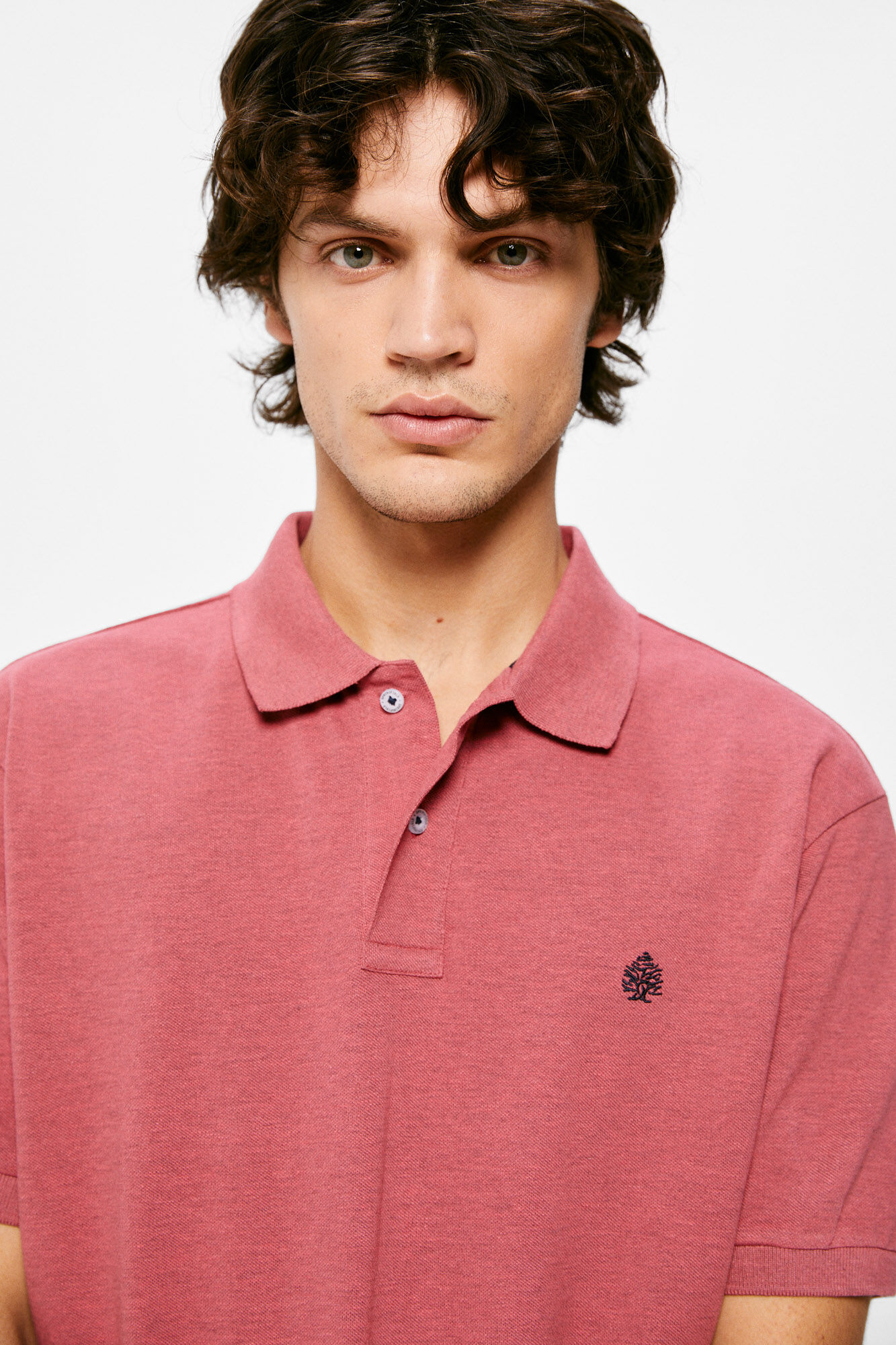 Camisa polo - fúcsia