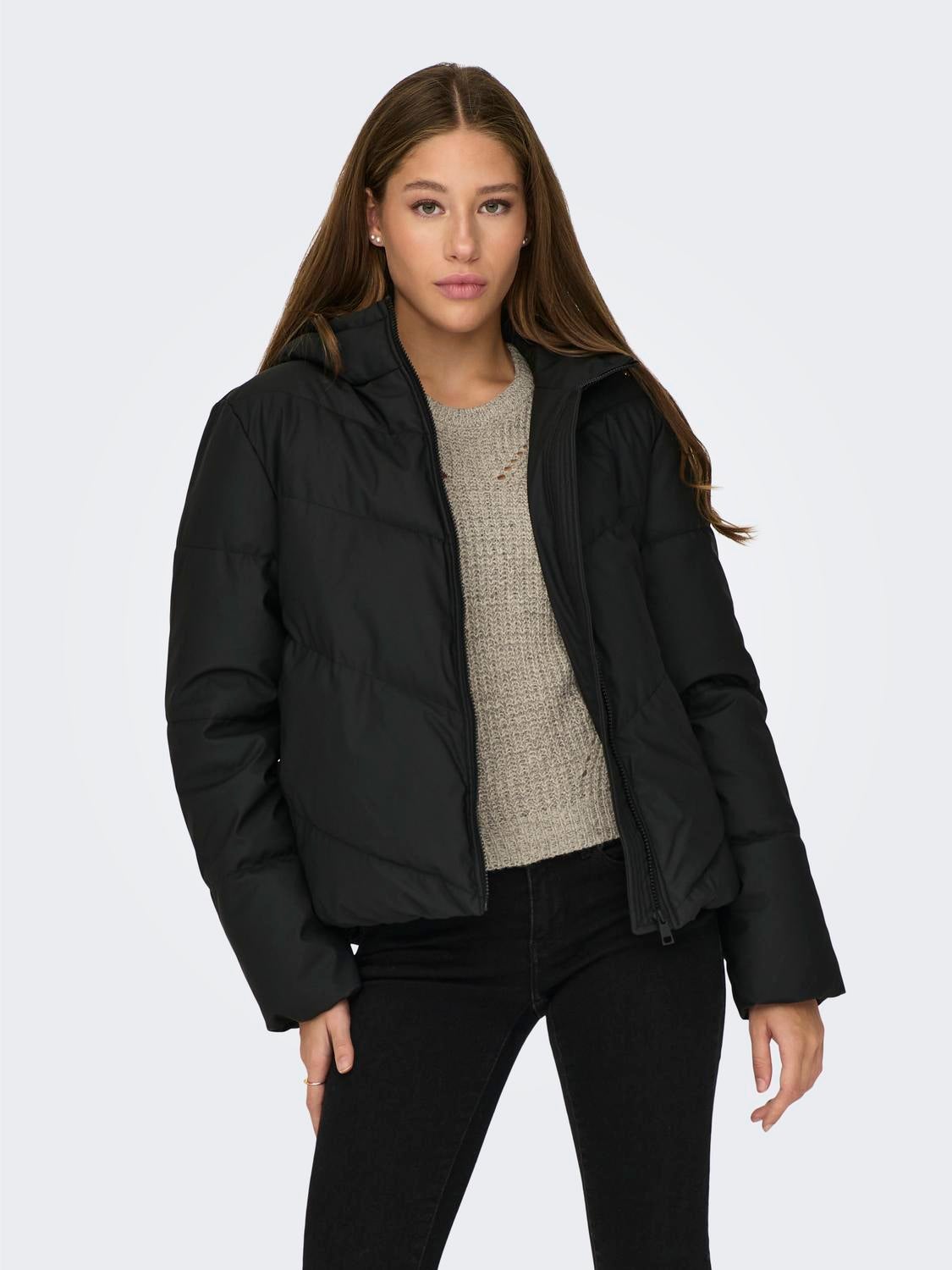 JDYARNHEM Jacke Black