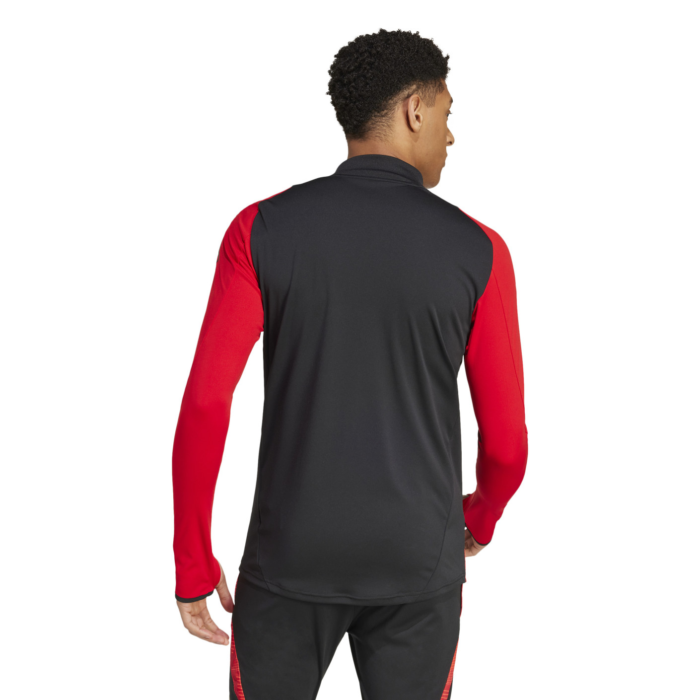 adidas België Trainingspak 1/4-Zip 2024-2026 Zwart Rood Goud